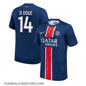 Paris Saint-Germain Desire Doue #14 Replik Heimtrikot 2024-25 Kurzarm